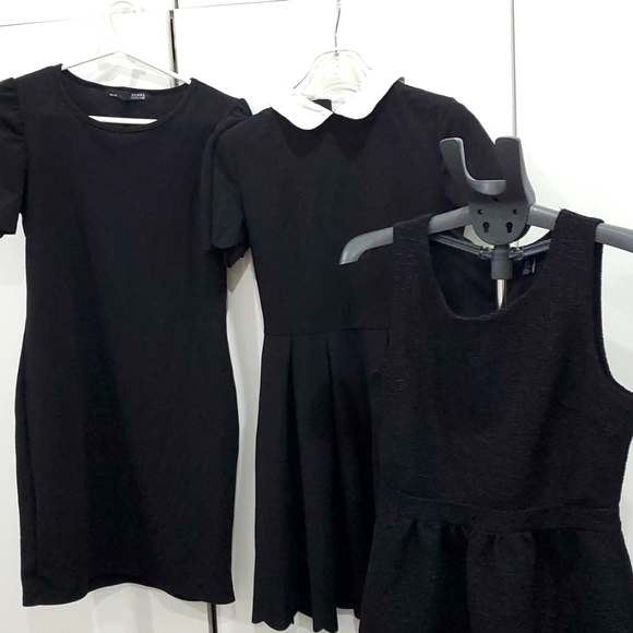 3 black dress bundle various brands . D1 - Picture 1 of 15